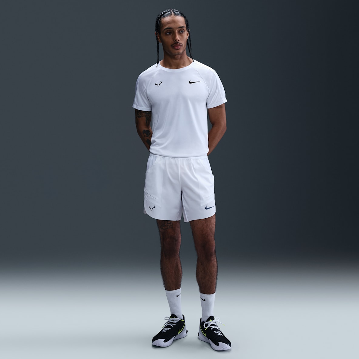 Nike Rafael Nadal テニスウェアセット Nike Men's Rafael Nadal Rafa 21 Grand Slam Limited Edition T